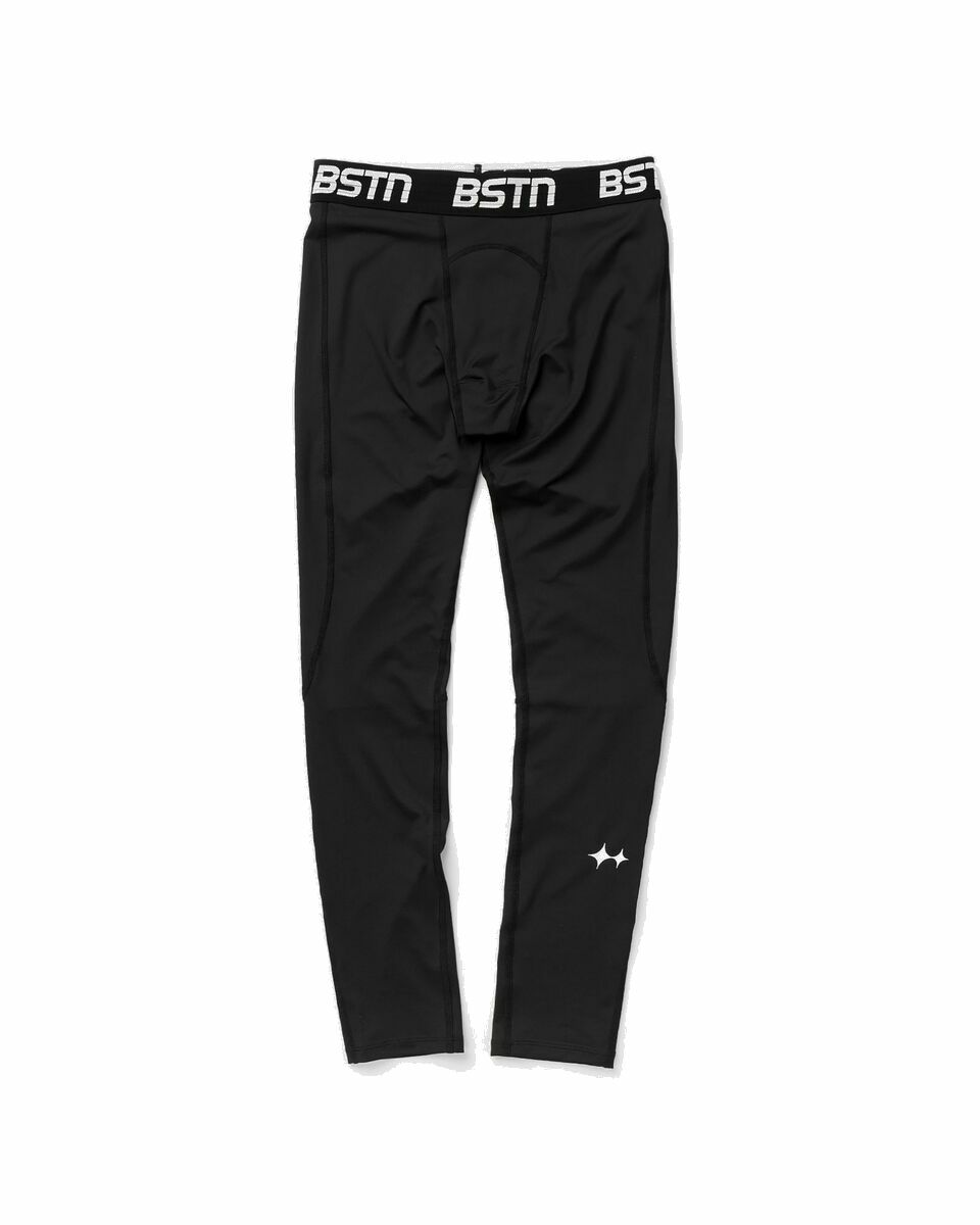 Photo: Bstn Brand Training Compression Tights Black - Mens - Leggings & Tights/Track Pants