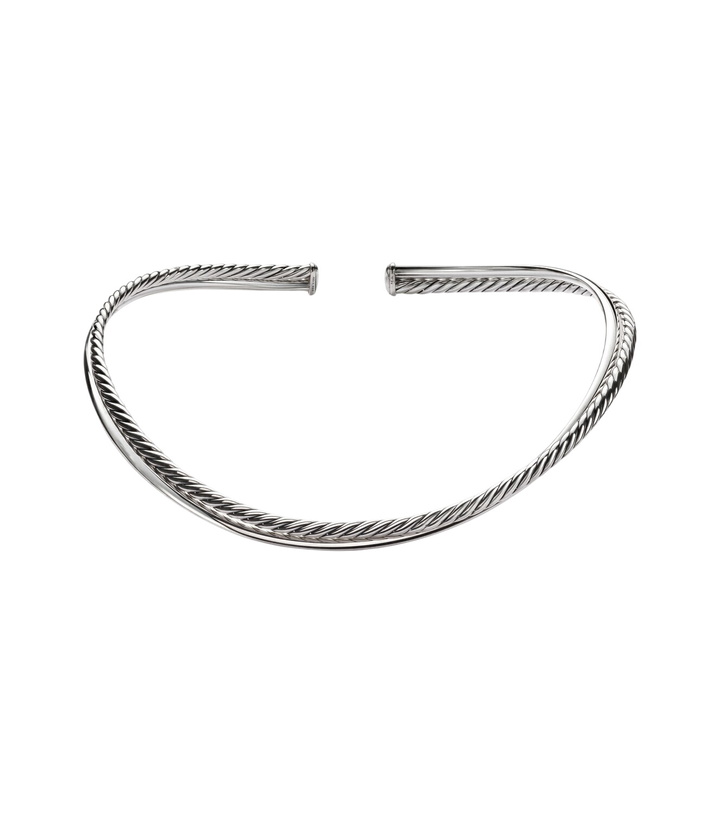 Photo: David Yurman Bold Crossover® sterling silver choker