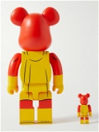 BE@RBRICK - Radioactive Man 100% 400% Printed PVC Figurine Set