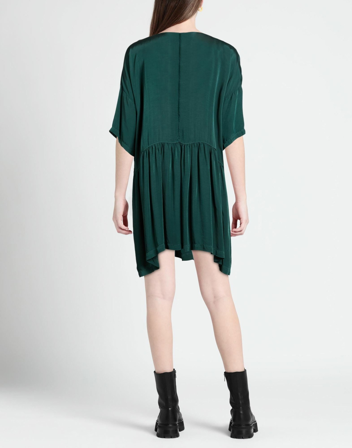 Alessia Santi Womens Mini dress Emerald in Green