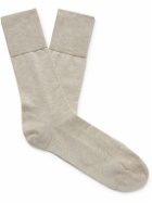 Falke - Tiago Cotton-Blend Socks - Neutrals