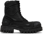 Balenciaga Black Strike Boots