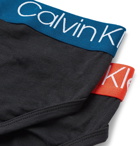 Calvin Klein Underwear - Two-Pack Stretch-Cotton Briefs - Multi