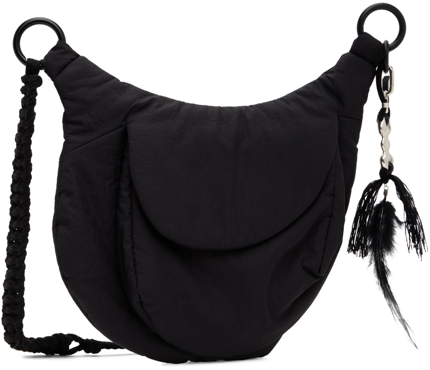 Hyein Seo Black Sling Messenger Bag Hyein Seo