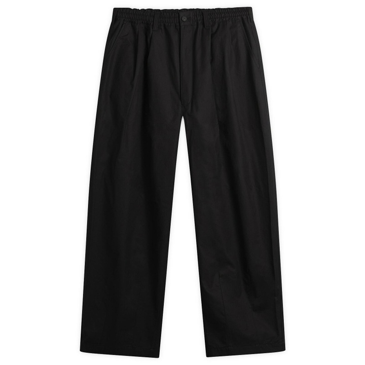 Photo: Comme des Garçons Homme Men's Cotton Twill Tailored Trousers in Black