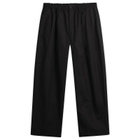 Comme des Garçons Homme Men's Cotton Twill Tailored Trousers in Black