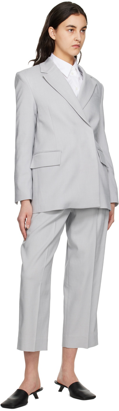 House of Dagmar Gray Suit Trousers