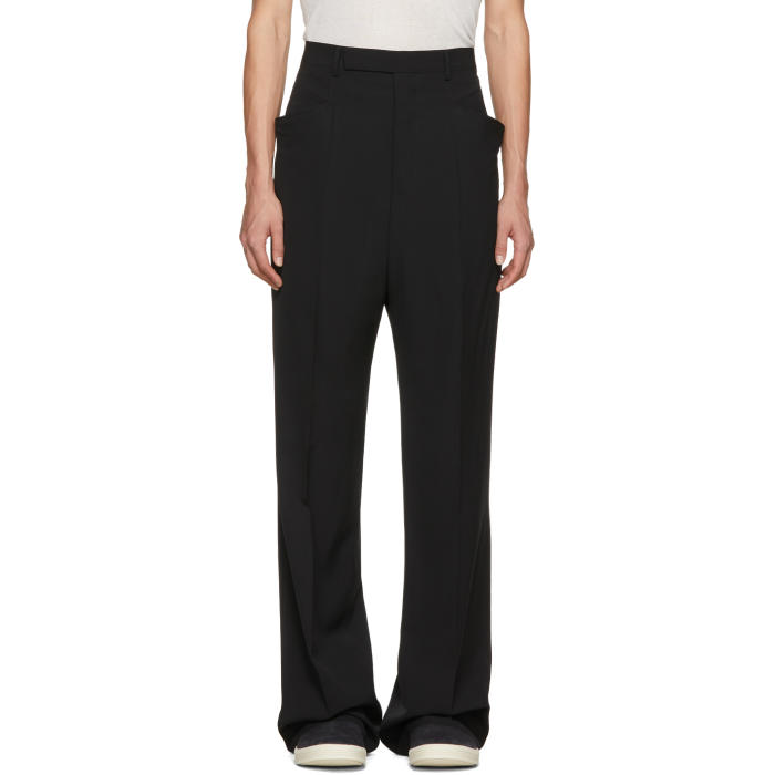 Photo: Rick Owens Black Mastodon Trousers 