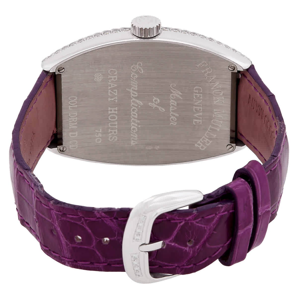 Franck Muller Cintree Curvex Crazy Hours Color Dreams Automatic Diamond Watch 7851 CH COL DRM D CD OG