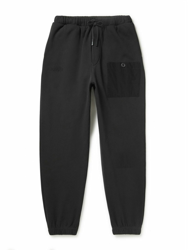 Photo: Applied Art Forms - NM3-1 Tapered Cotton-Jersey Sweatpants - Gray