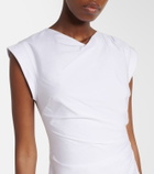 Veronica Beard Lisette cotton-blend midi dress