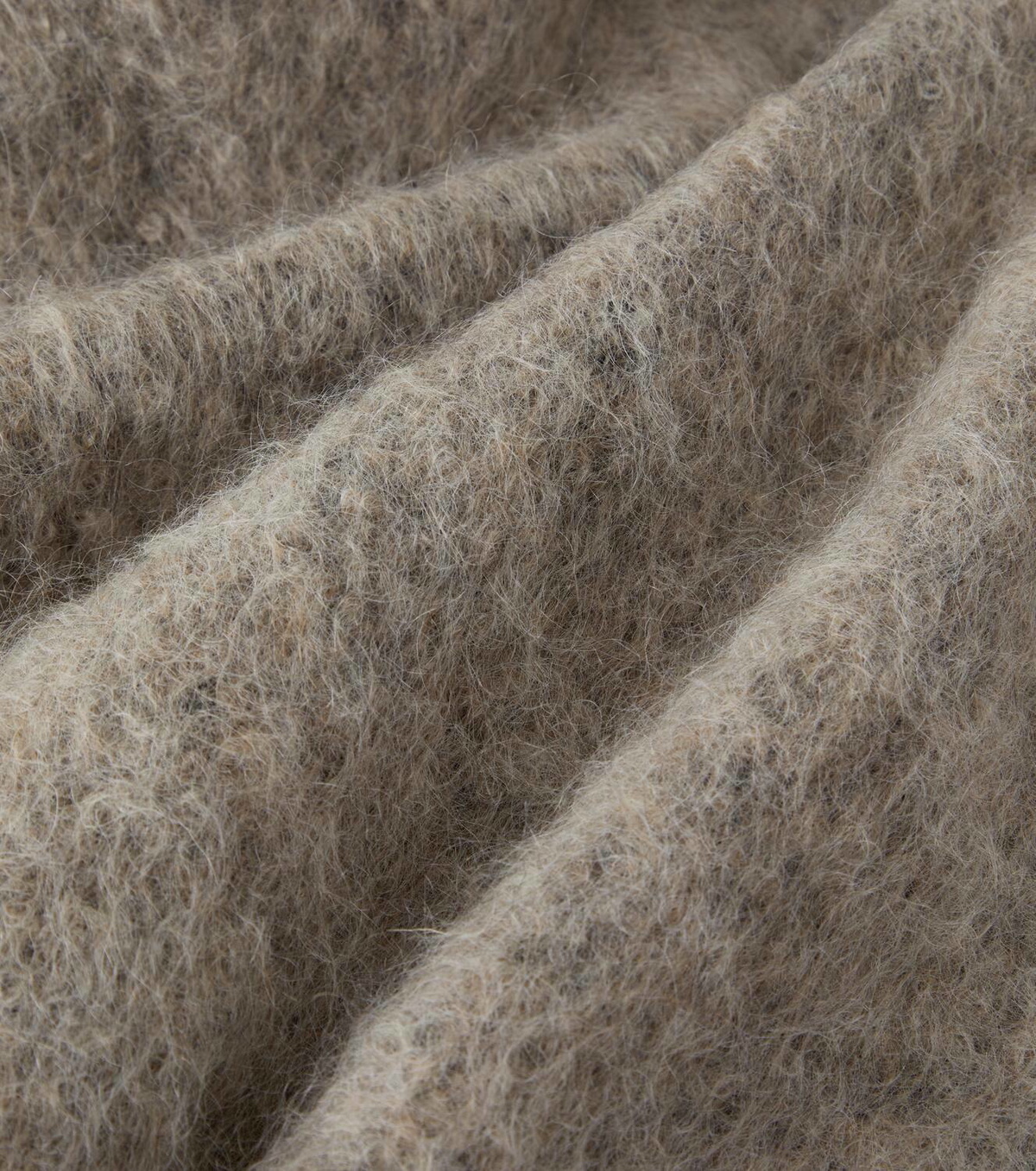 The House of Lyria Madornale fringed wool-blend blanket