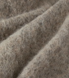 The House of Lyria Madornale fringed wool-blend blanket