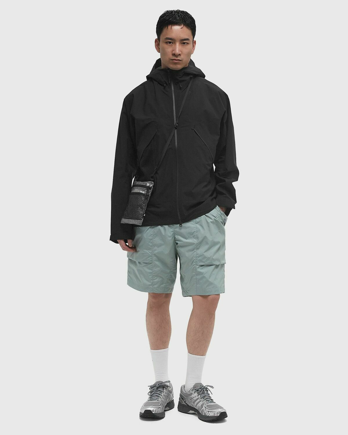 Goldwin Rip-stop Shorts Green Mens Cargo Short