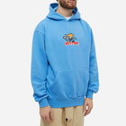 Butter Goods Men's Racing Logo Hoody in Lake Blue