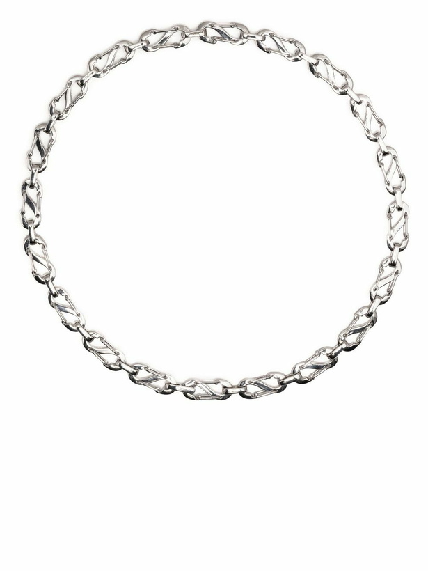 Photo: EÉRA White Silver Romy Chain Necklace