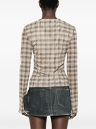 Jade Cropper Hook-Eye Cardigan