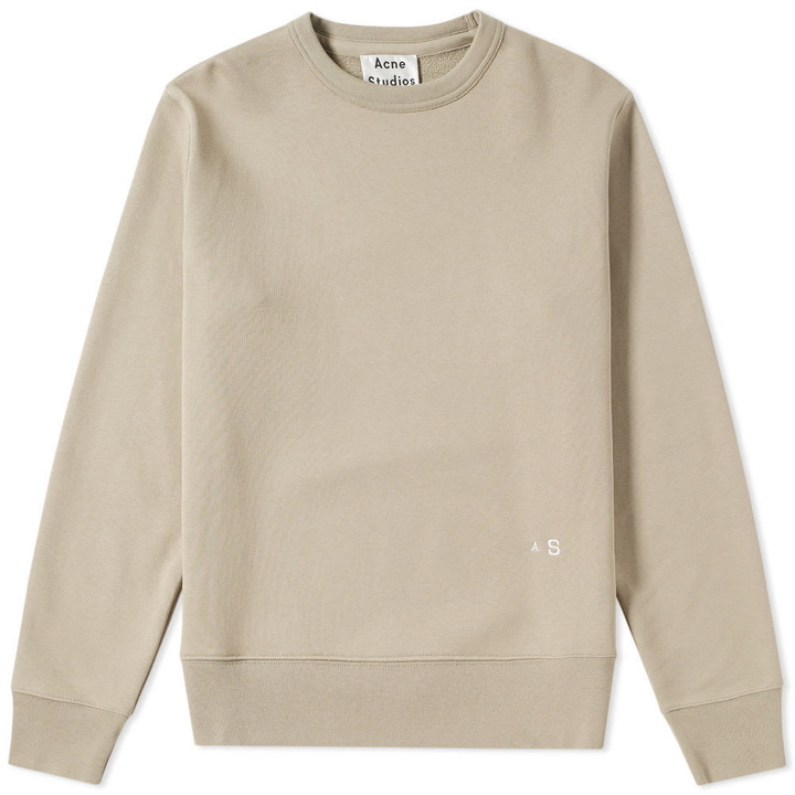 Photo: Acne Studios Faise Crewneck Sweat Green