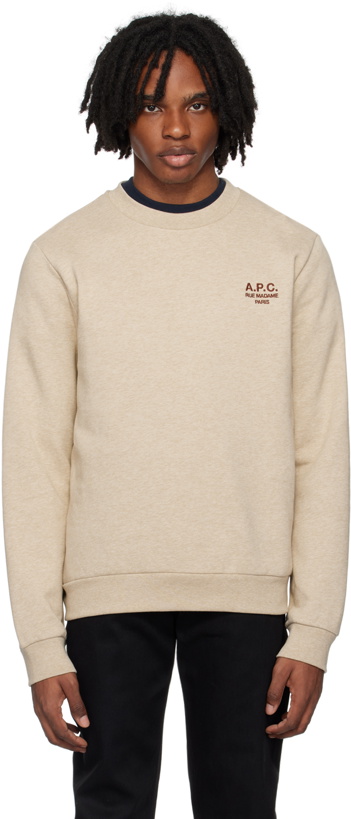 Photo: A.P.C. Beige Item Sweatshirt