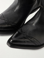 Our Legacy - Consultant Full-Grain Leather Boots - Black