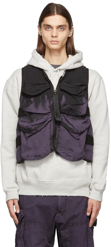 Photo: NEMEN® SSENSE Exclusive Purple Multi-Pocket Vest