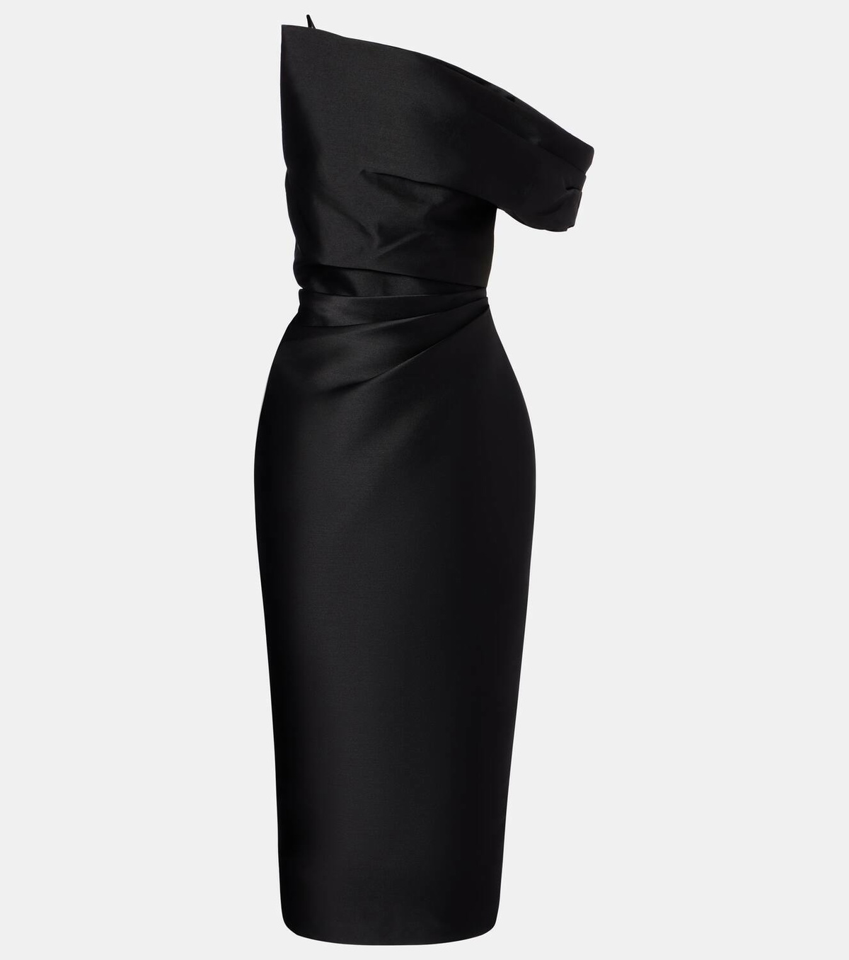 SOLACELONDON ワンピース ドレス Ellison satin cocktail1066920 Solace London Ellison one-shoulder cocktail dress Solace London