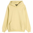 Dime Men's Cursive Small Logo Hoodie in Cloud Cream