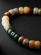 Carolina Bucci - Hamptons Forte Beads Blackened Gold Multi-Stone Bracelet