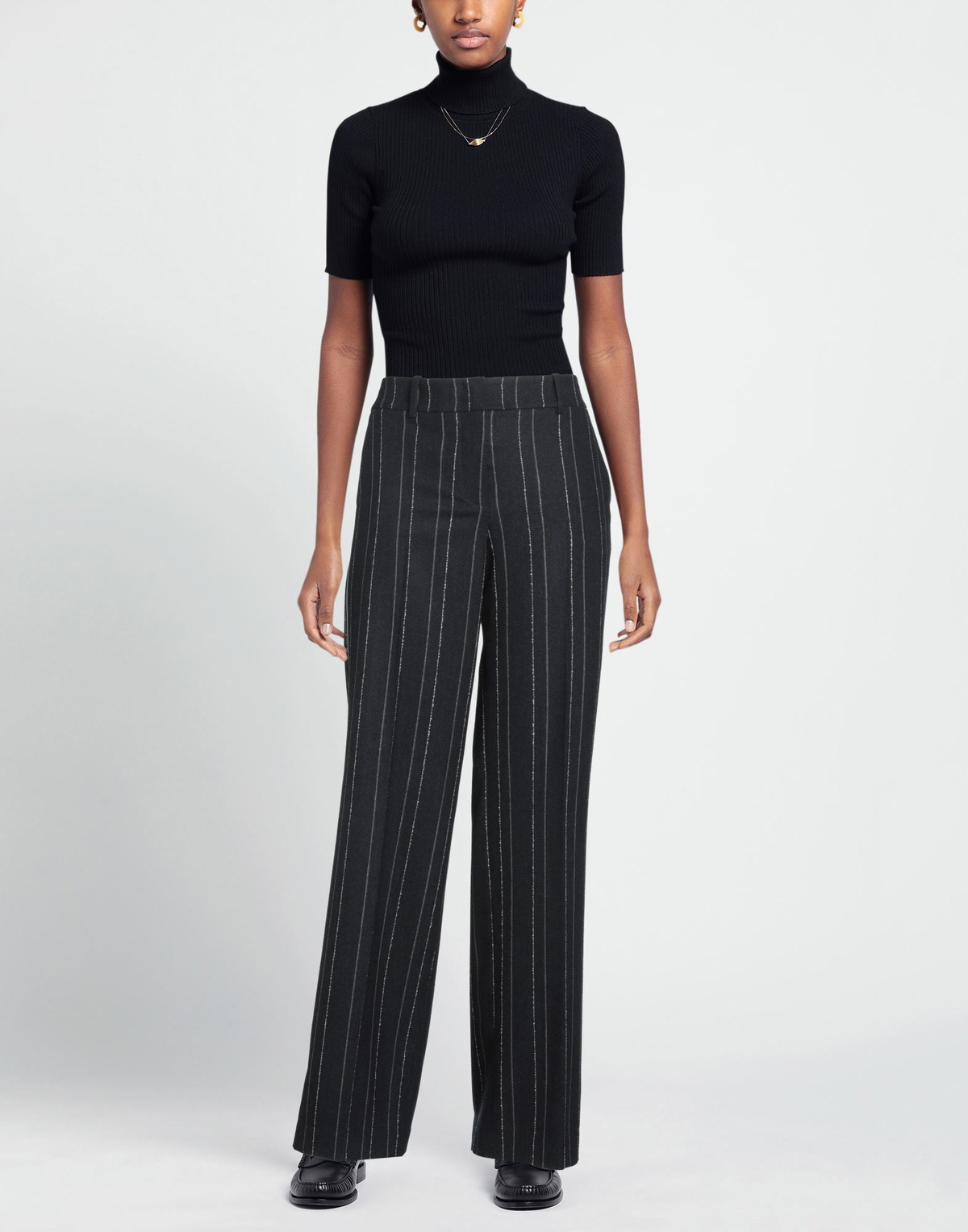 Peserico Easy Womens Pants Midnight in Blue
