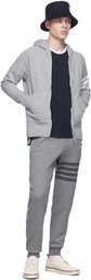 Thom Browne Grey 4-Bar Lounge Pants