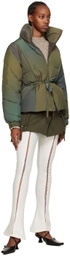 Paloma Wool Khaki Eclipse Down Jacket