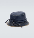 Jacquemus - Le Bob Mentalo leather bucket hat