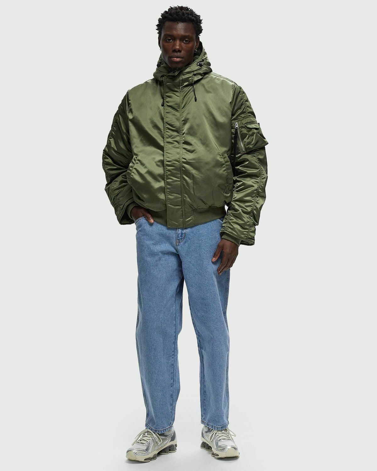 Alpha Industries N 2 B Jacket Uv Green Bomber Jackets Alpha Industries