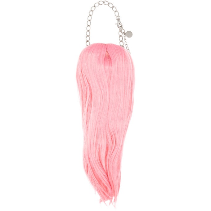 Photo: Comme des Garcons Homme Plus Pink Hair Necklace
