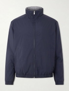 Lardini - Shell Bomber Jacket - Blue