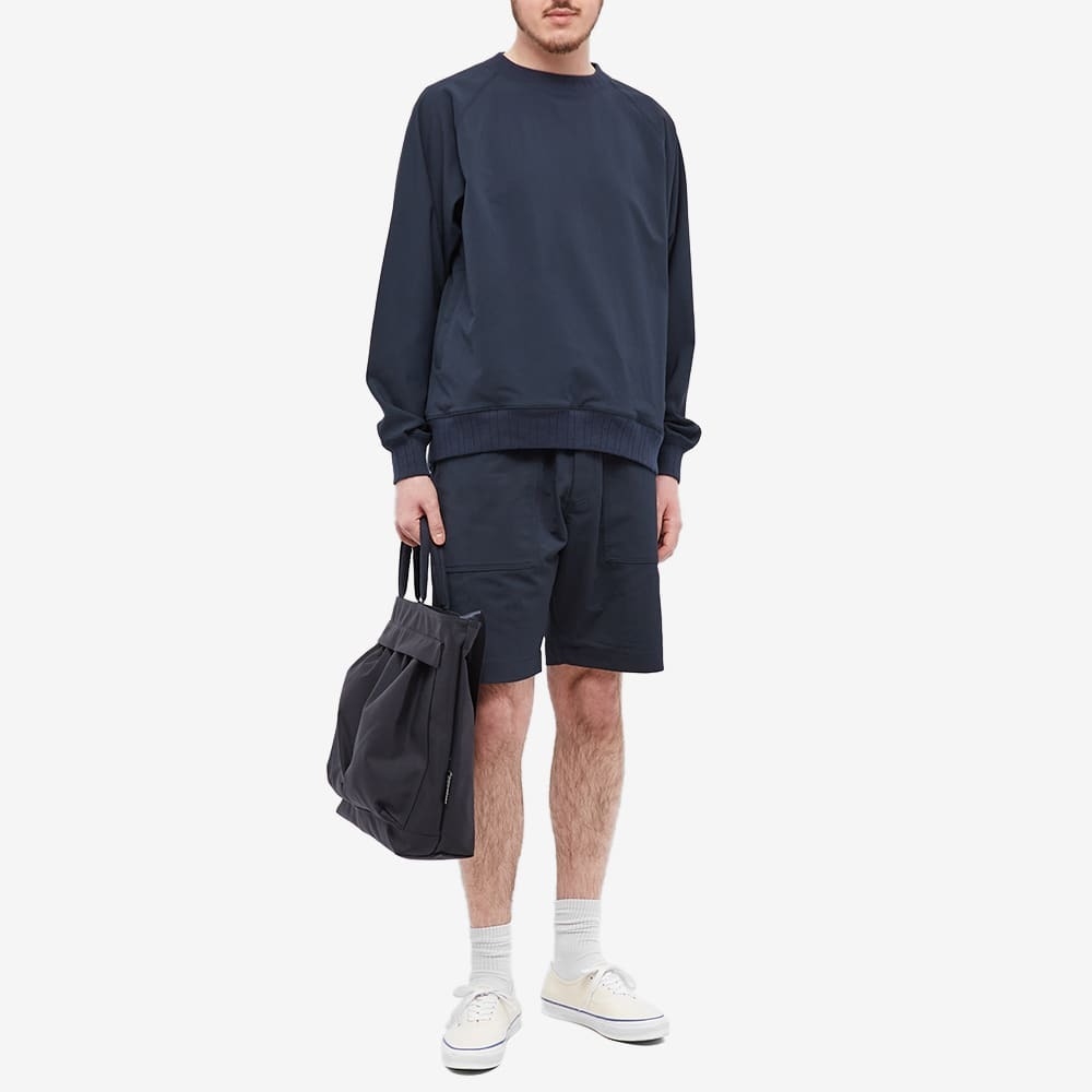 Nanamica Men's ALPHADRY Crew Sweat in Navy Nanamica Nanamica Men's ALPHADRY Crew Sweat in Navy Nanamica