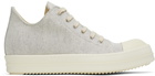 Rick Owens Drkshdw Gray Low Sneakers