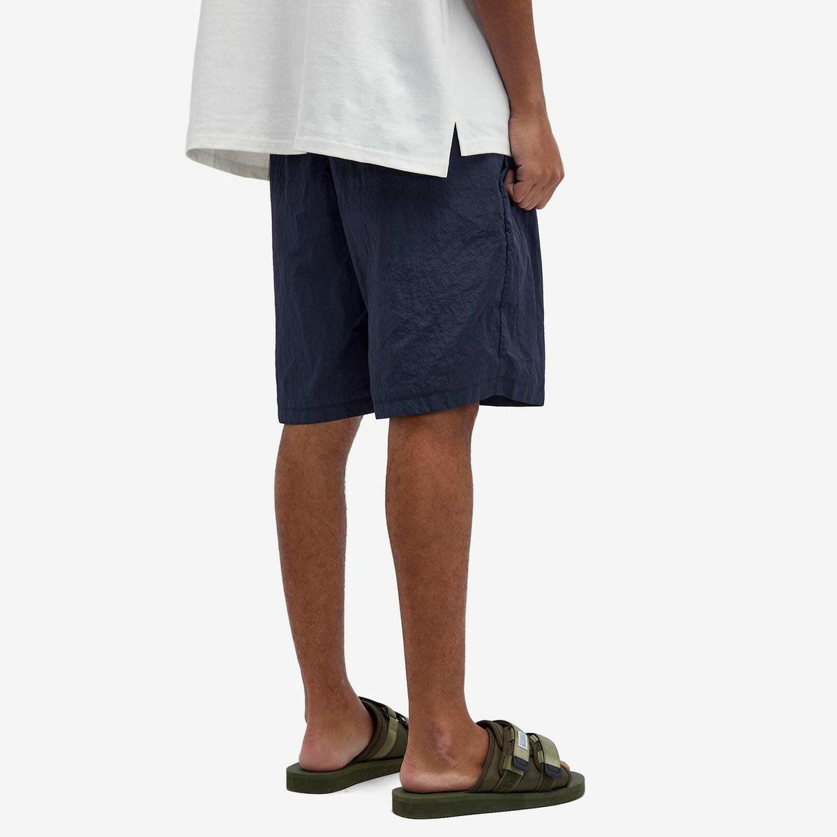 TEATORA Men's Packable Metallic Resort Shorts in Navy TEATORA