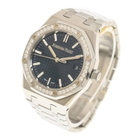 Audemars Piguet Royal Oak Automatic Diamond Blue Dial Unisex Watch 77451ST.ZZ.1361ST.04