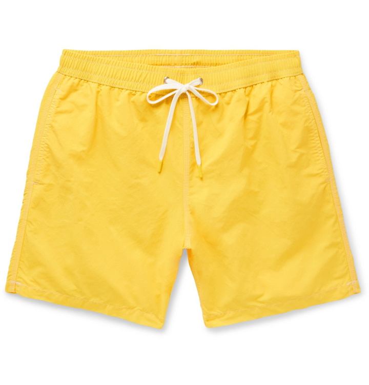 Photo: Hartford - Mid-Length Swim Shorts - Yellow