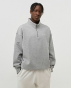 Nike Solo Swoosh 1/4 Zip Top Grey Half Zips