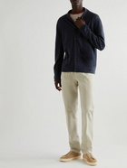 Massimo Alba - Garment-Dyed Wool Cardigan - Blue