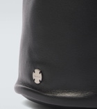 The Row Sporty leather pouch