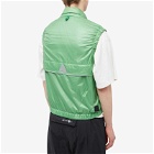 Moncler Grenoble Men's Padded Ripstop Vest in Green