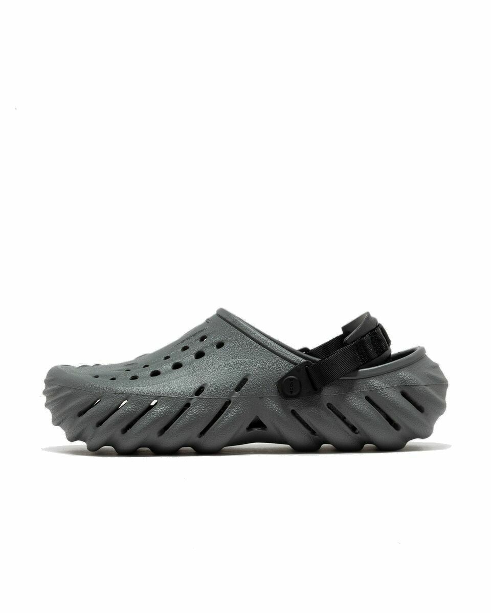 Photo: Crocs Echo Clog Grey - Mens - Sandals & Slides