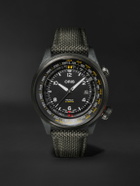 Oris - ProPilot Altimeter Automatic 47mm PVD-Plated Titanium, Carbon Fibre and Canvas Watch, Ref. No. 01 793 7775 8764-SetBlack
