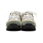 Maison Margiela Tan and White Security Sneakers