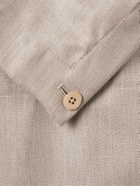 Stòffa - Double-Breasted Cashmere Suit Jacket - Neutrals