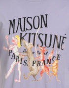 Maison Kitsuné Mens T-shirt Lilac