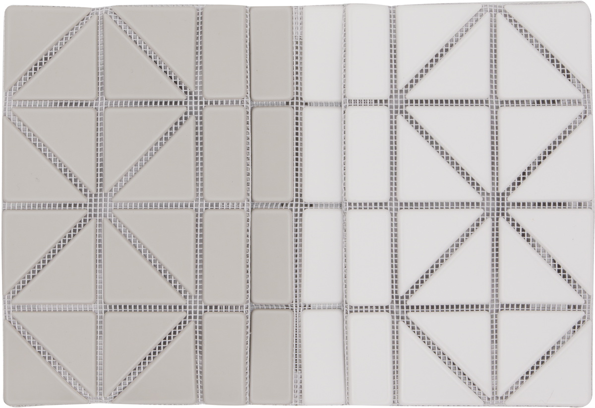 BAO BAO ISSEY MIYAKE Gray Color Card Holder